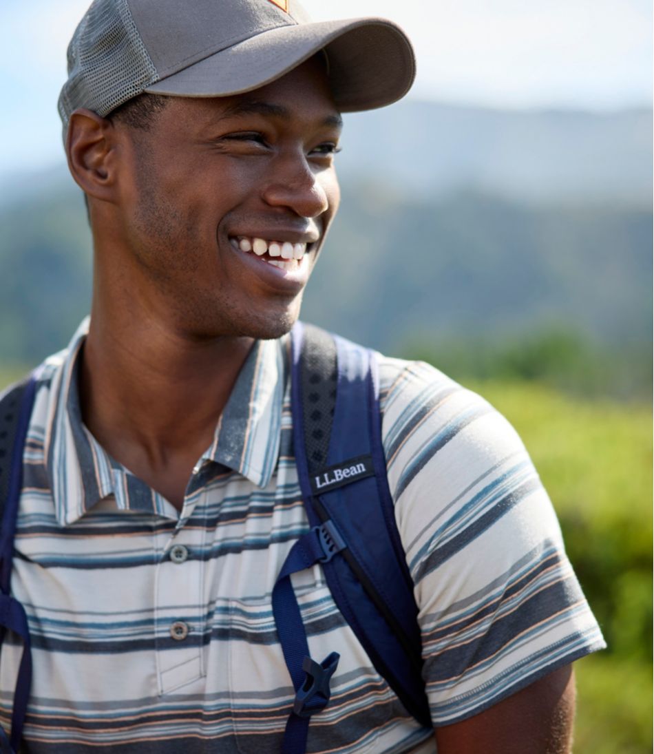 Men's Everyday SunSmart® Polo 2.0, Short-Sleeve Stripe | L.L.Bean