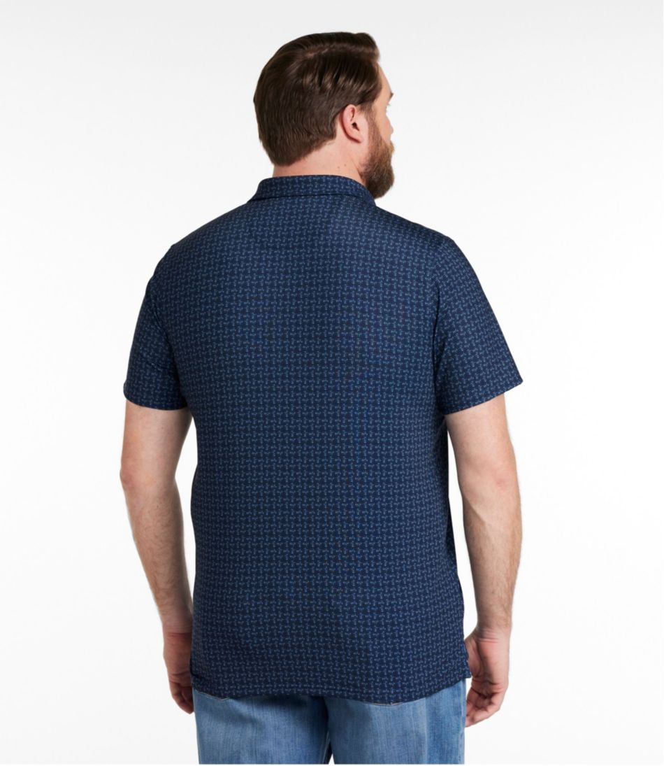 Men's Comfort Stretch Performance® Party Polo, Slightly Fitted, Short-Sleeve, Print | L.L.Bean