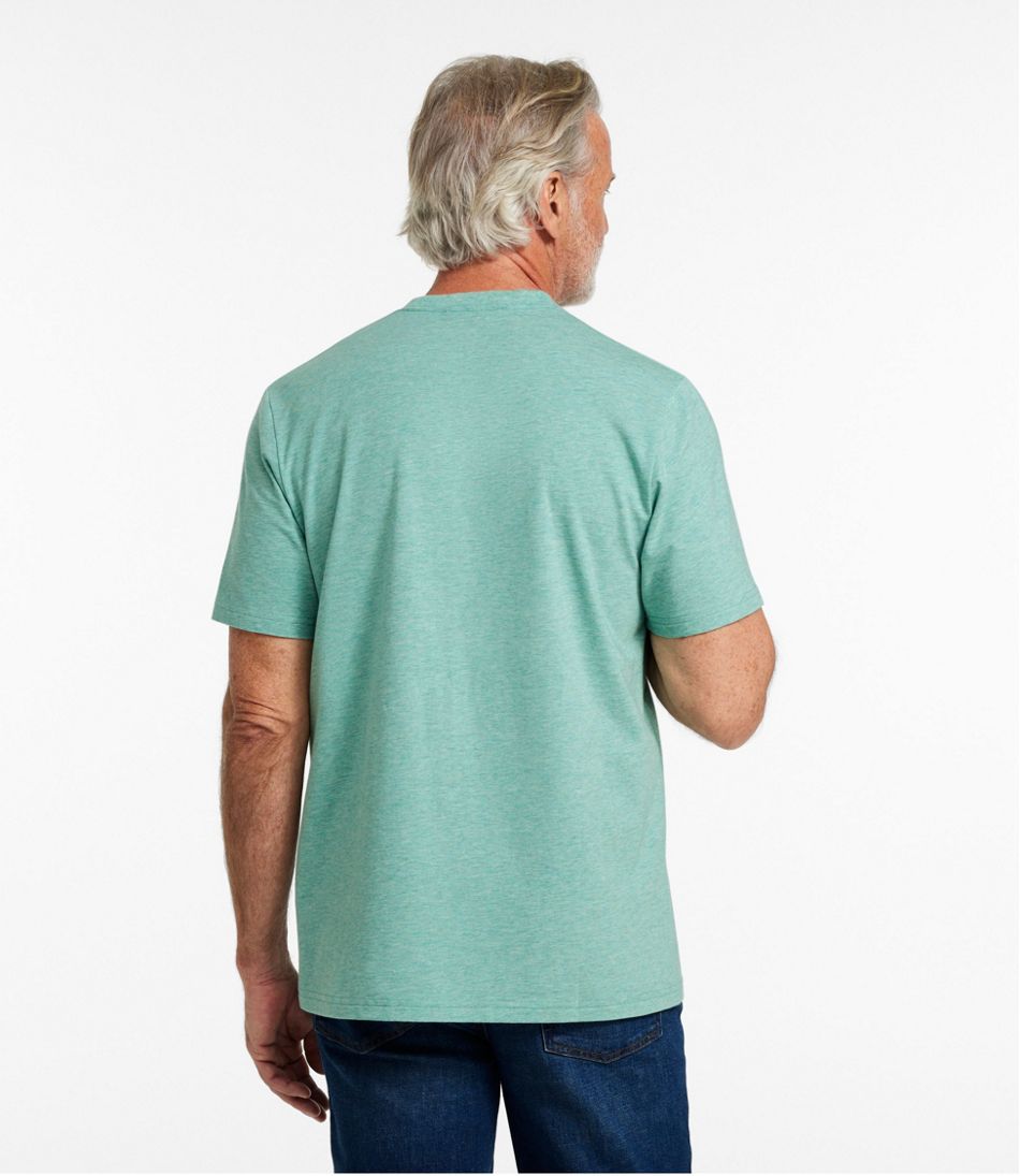 Men's Comfort Stretch Performance® Pima Pocket Tee, Short-Sleeve | L.L.Bean