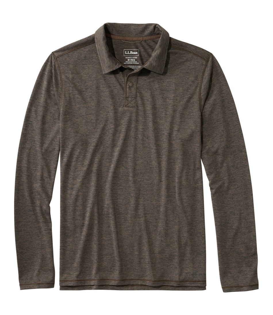 Men's Ultralight Adventure Polo, Long-Sleeve | L.L.Bean