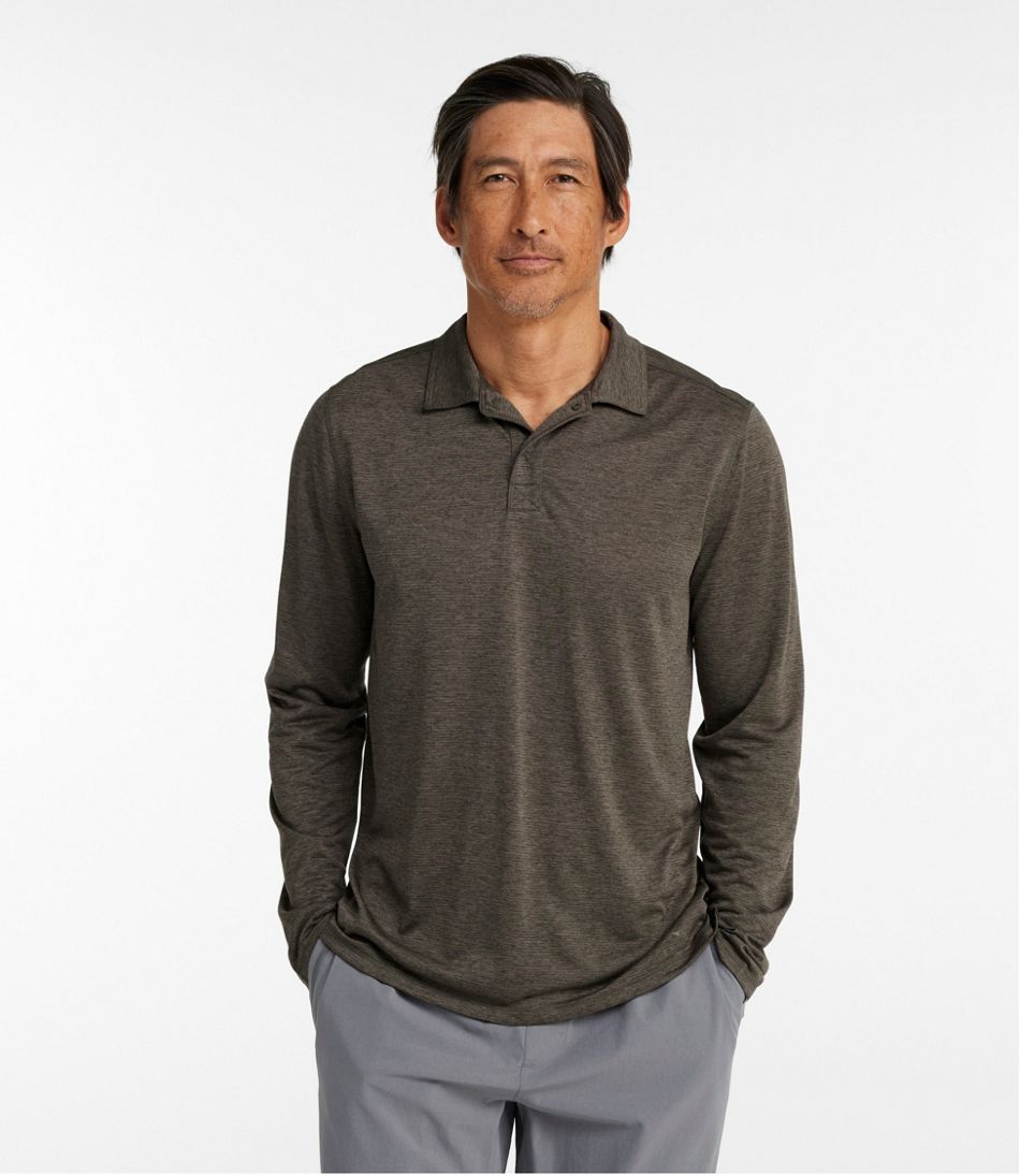 Men's Ultralight Adventure Polo, Long-Sleeve | L.L.Bean