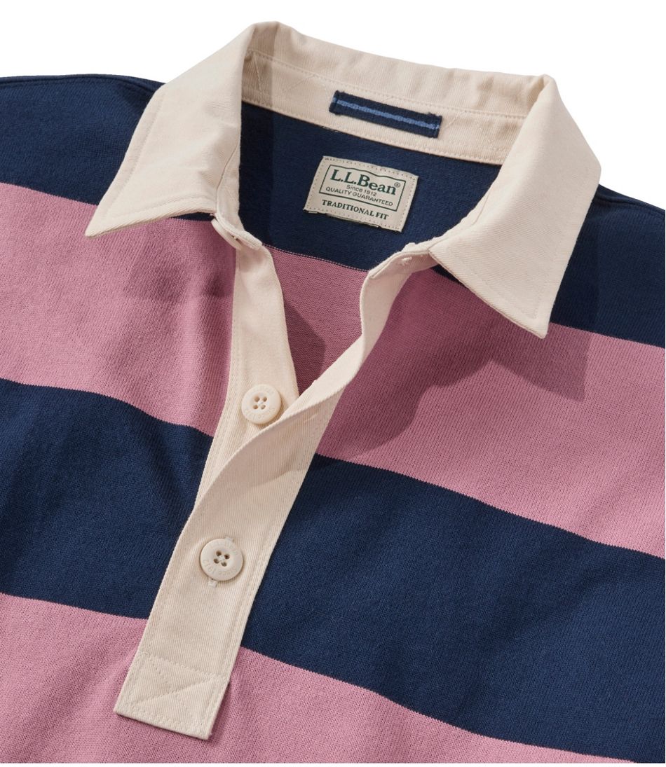 Men's Bean's Vintage Soft Rugby, Stripe | L.L.Bean