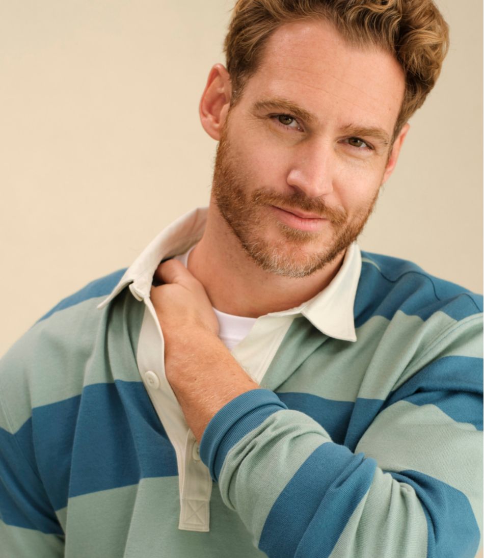 Men's Bean's Vintage Soft Rugby, Stripe | L.L.Bean