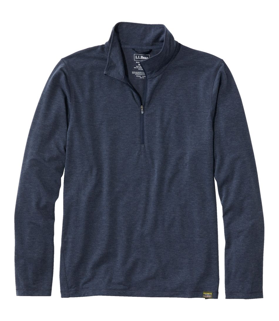 Men's Everyday SunSmart® Tee, Long-Sleeve Quarter-Zip | L.L.Bean