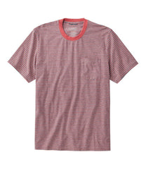 Men's Comfort Stretch Performance® Pima Pocket Tee, Short-Sleeve, Stripe | L.L.Bean