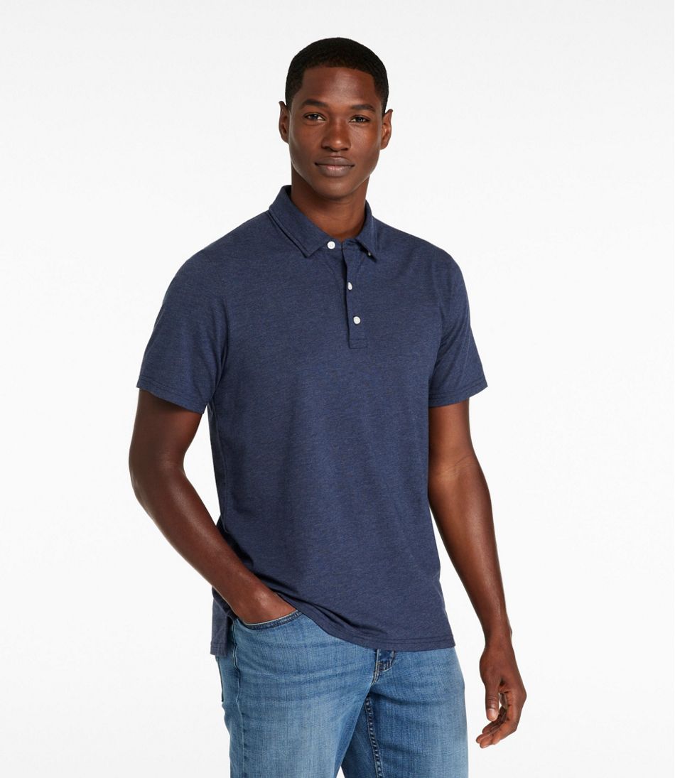 Men's Comfort Stretch Performance® Pima Polo, Short-Sleeve | L.L.Bean