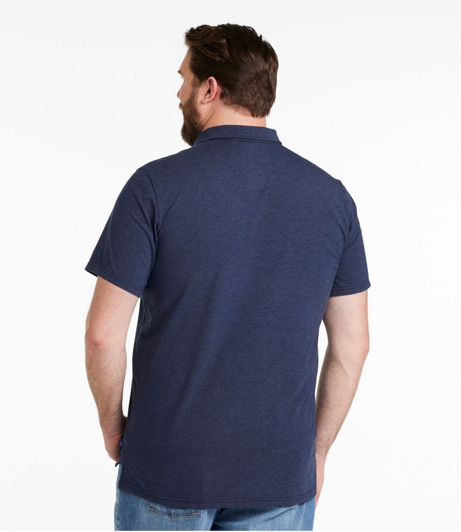 Men's Comfort Stretch Performance® Pima Polo, Short-Sleeve | L.L.Bean