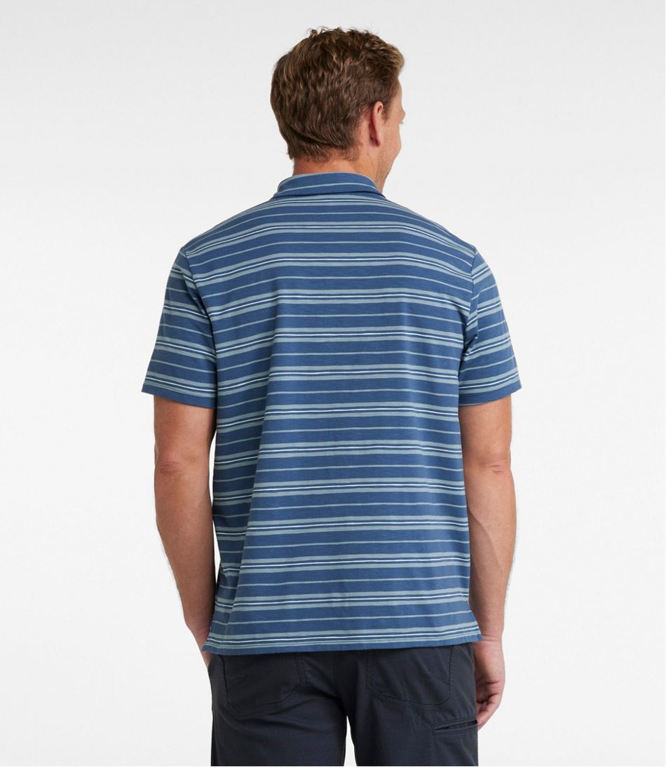Men's Lakewashed Performance Polo, Short-Sleeve, Stripe | L.L.Bean