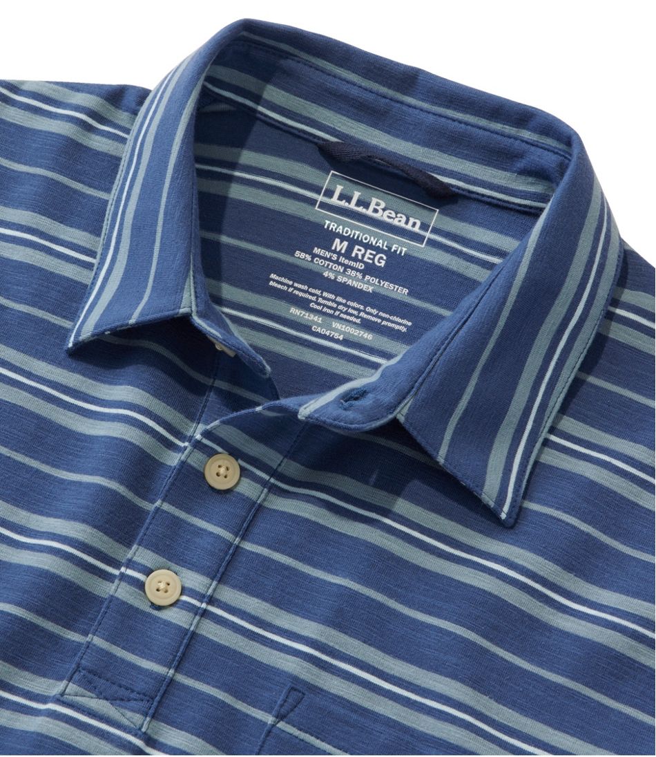 Men's Lakewashed Performance Polo, Short-Sleeve, Stripe | L.L.Bean