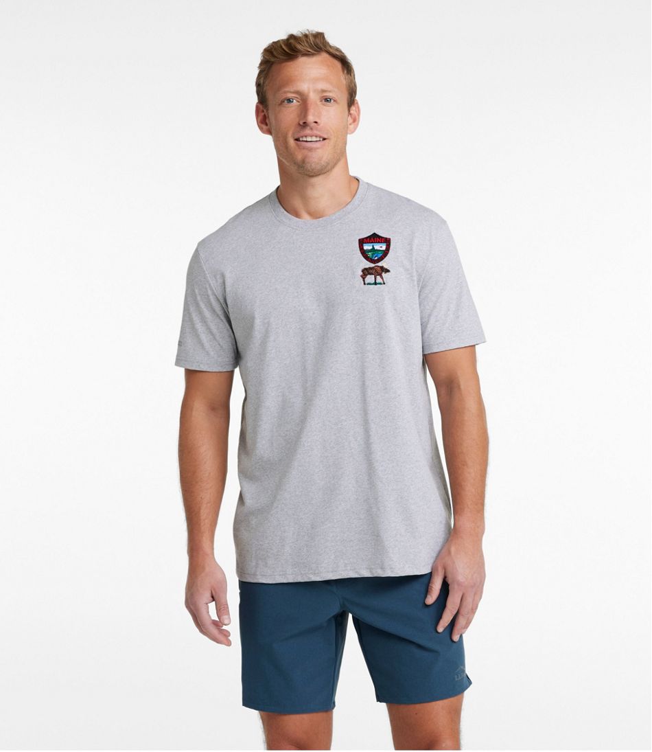 Men's Maine Inland Fisheries and Wildlife Tee, Moose | L.L.Bean