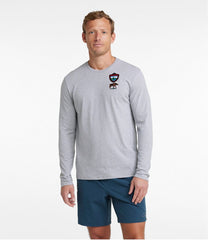 Men's MIF&W Tee, Long-Sleeve Moose | L.L.Bean