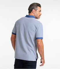 Men's Premium Double L® Polo, Banded Short-Sleeve Without Pocket Stripe | L.L.Bean