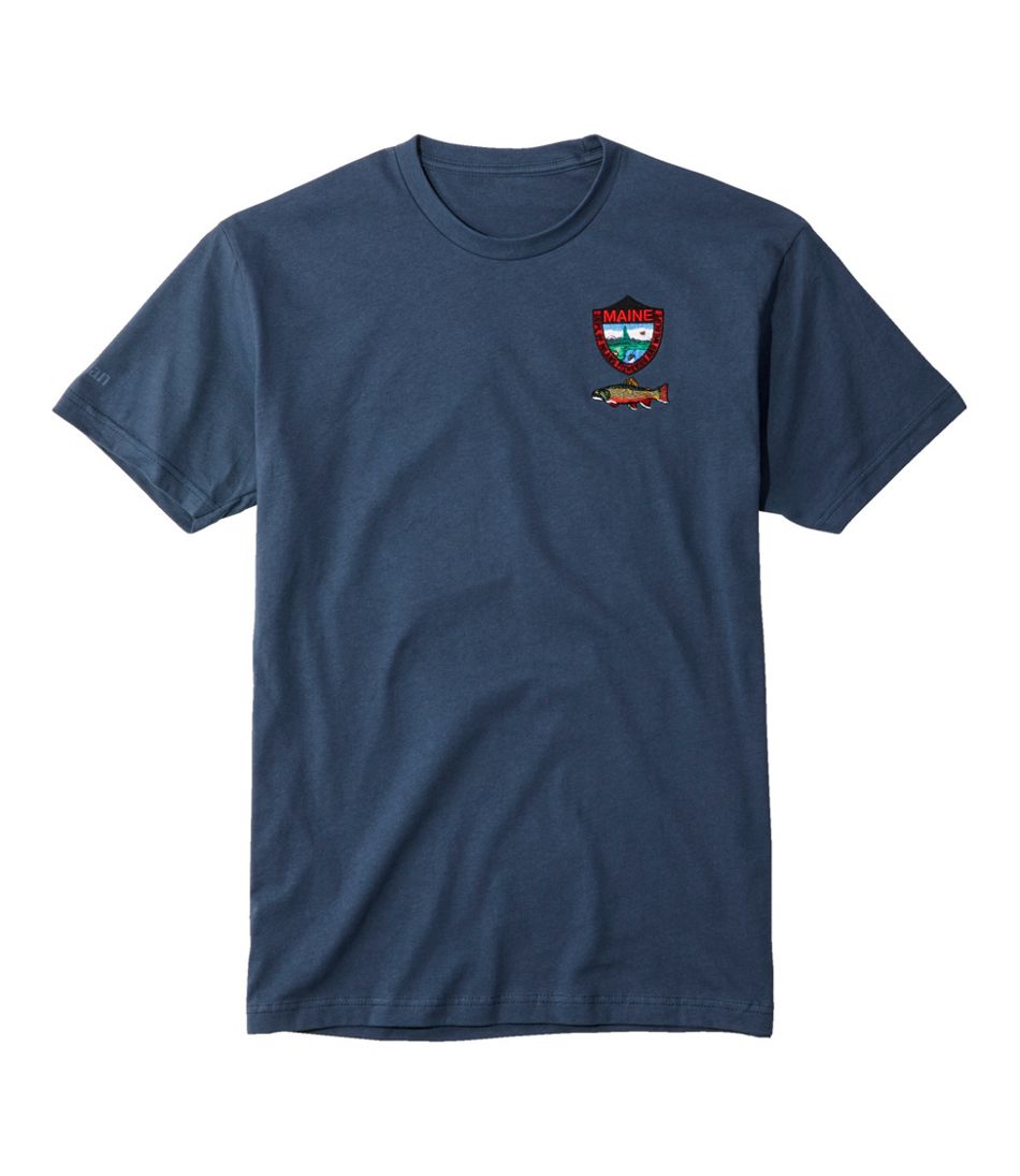 Men's MIF&W Tee, Short-Sleeve Brook Trout | L.L.Bean