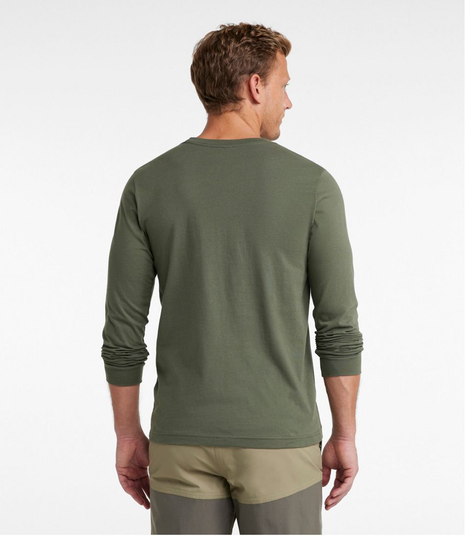 Men's MIF&W Tee, Long-Sleeve White-Tailed Deer | L.L.Bean