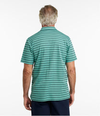 Men's Comfort Stretch Performance® Polo, Short-Sleeve, Slightly Fitted, Stripe | L.L.Bean