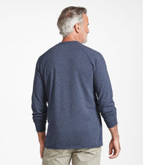 Men's Comfort Stretch Pima Tee Shirt, Long-Sleeve Henley | L.L.Bean