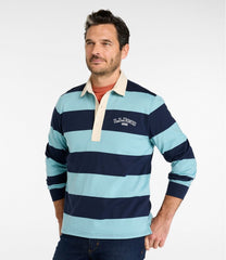 Men's Bean's Vintage Soft Rugby, Stripe Embroidered | L.L.Bean
