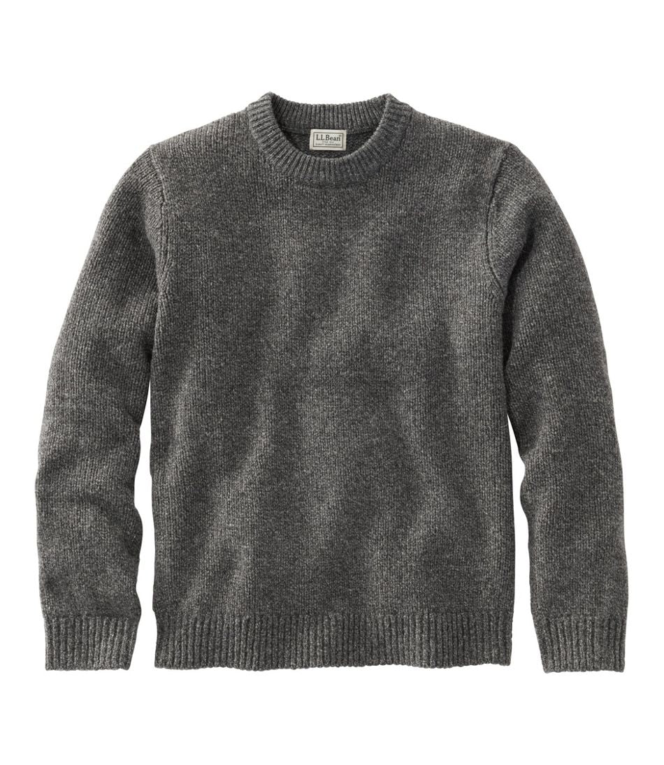 Men's Bean's Classic Ragg Wool Sweater, Crewneck | L.L.Bean