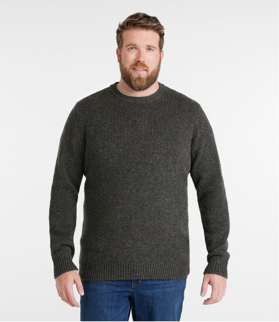 Men's Bean's Classic Ragg Wool Sweater, Crewneck | L.L.Bean