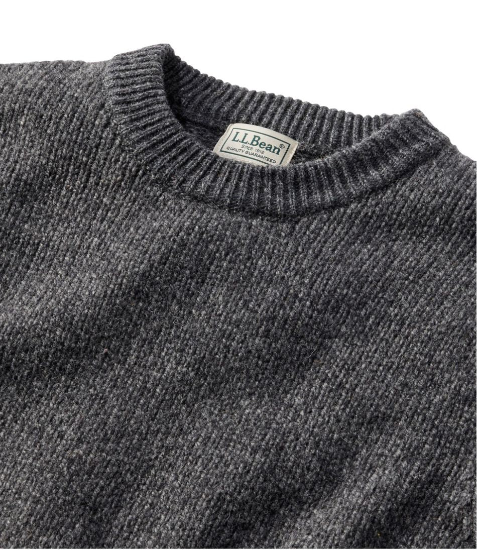 Men's Bean's Classic Ragg Wool Sweater, Crewneck | L.L.Bean