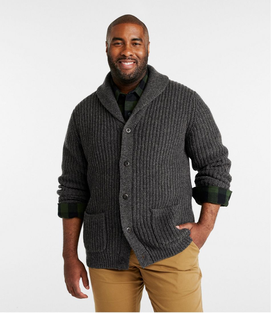 Men's Classic Ragg Wool Sweater, Cardigan | L.L.Bean