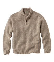Men's Classic Ragg Wool Sweater, Henley | L.L.Bean