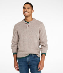 Men's Classic Ragg Wool Sweater, Henley | L.L.Bean