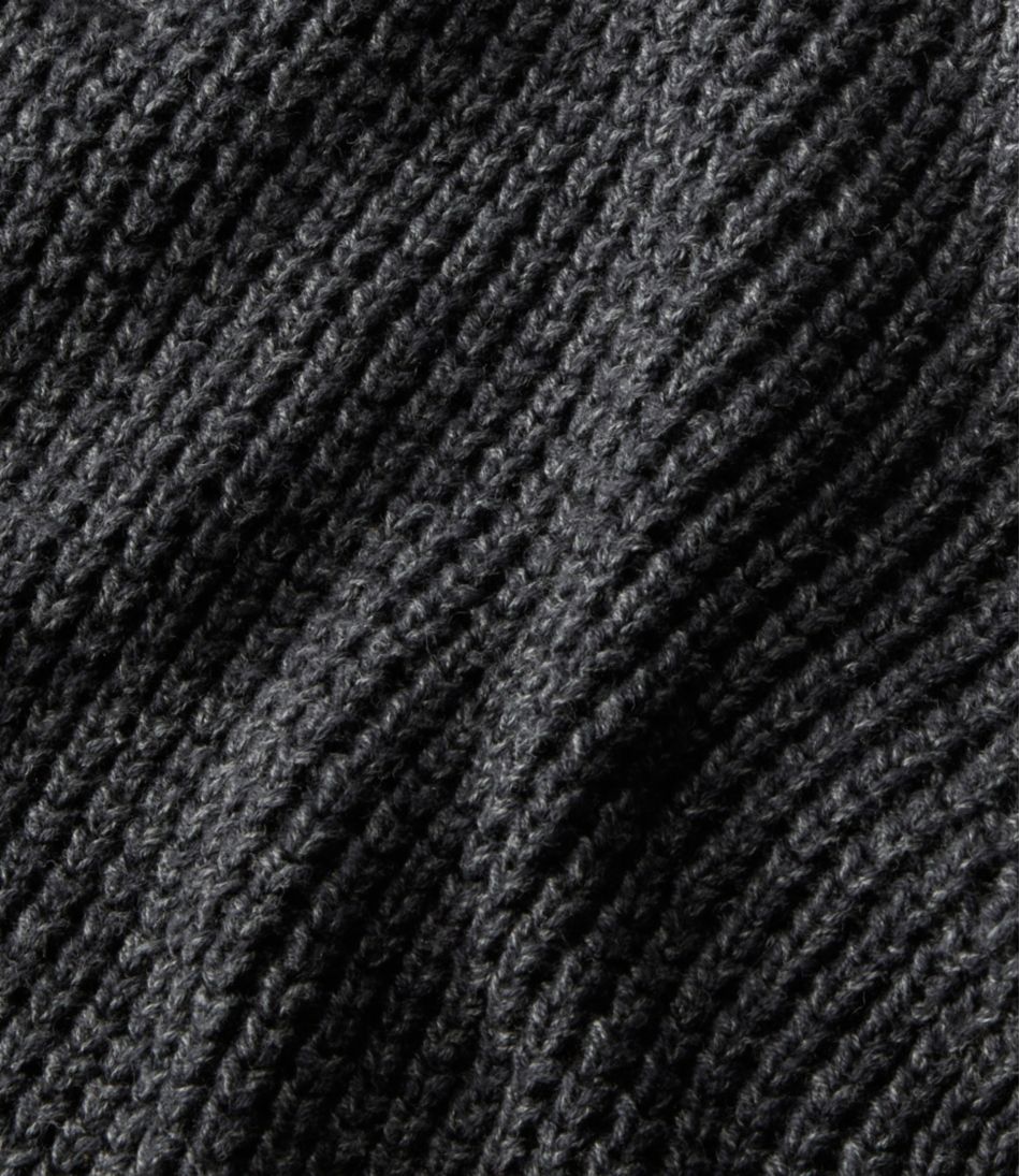Men's Organic Cotton Waffle Sweater, Quarter Zip | L.L.Bean