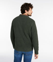 Men's Organic Cotton Waffle Sweater, Henley | L.L.Bean