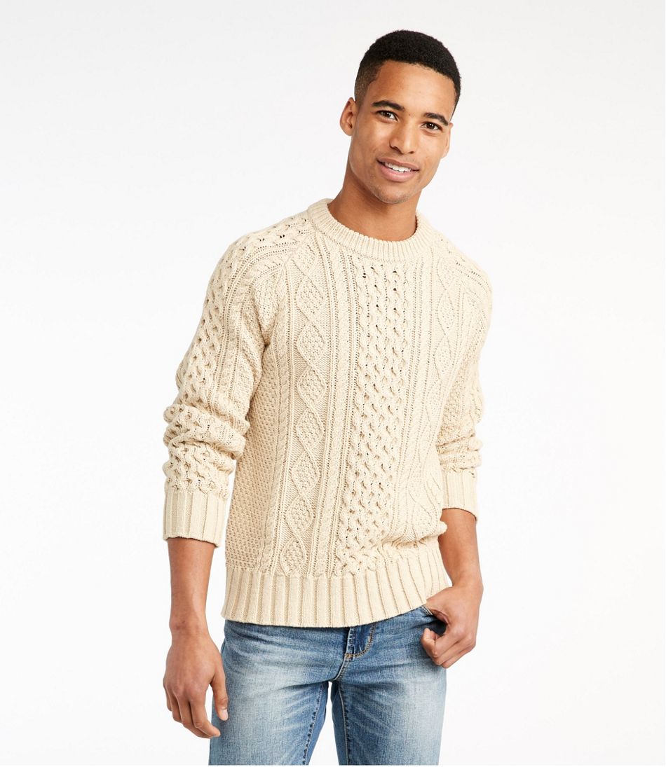 Men's Signature Cotton Fisherman Sweater | L.L.Bean