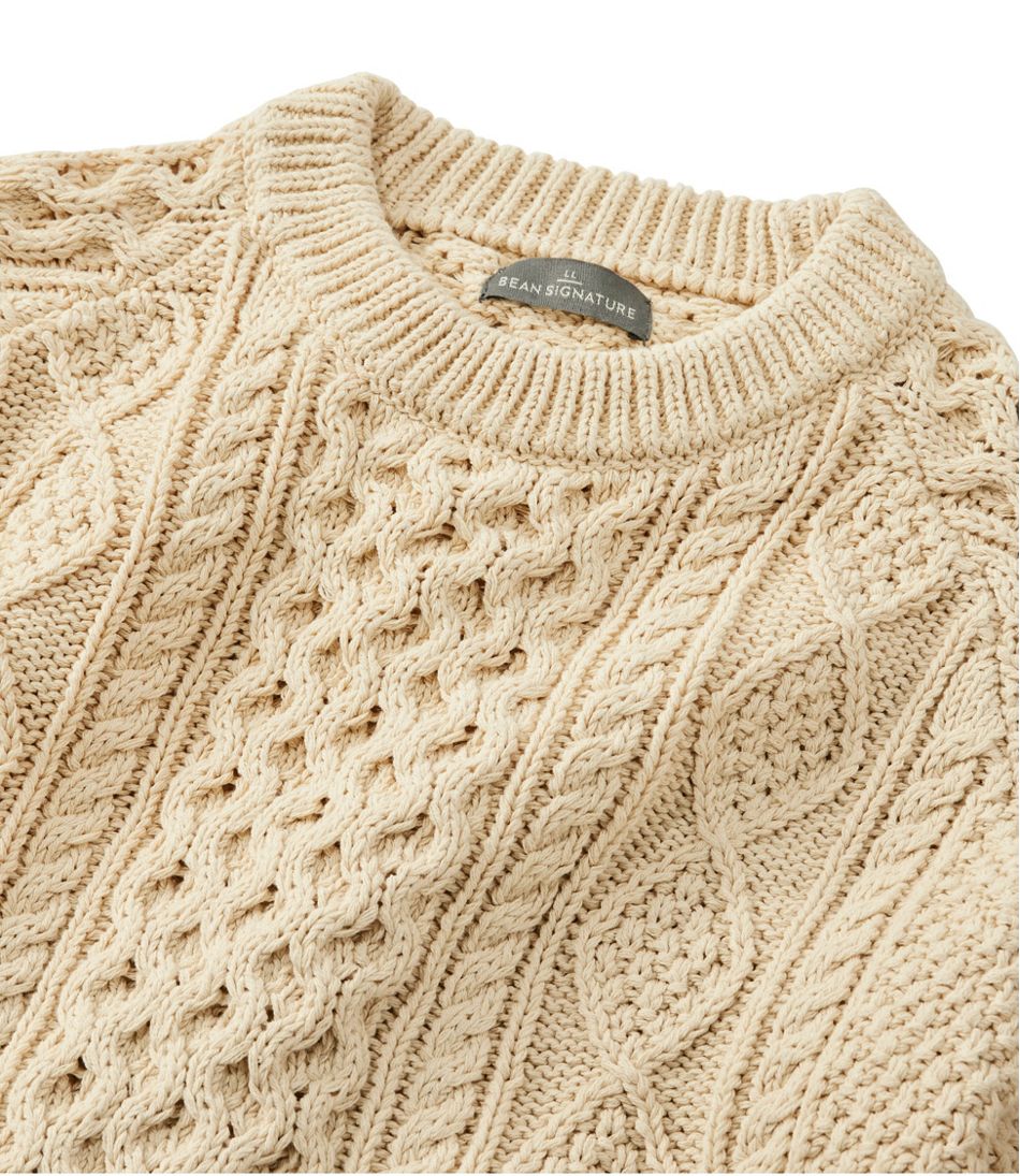 Men's Signature Cotton Fisherman Sweater | L.L.Bean