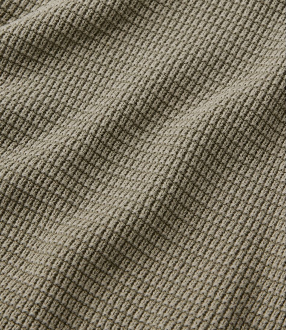 Men's Sunwashed Textured Cotton Sweater, Crewneck | L.L.Bean