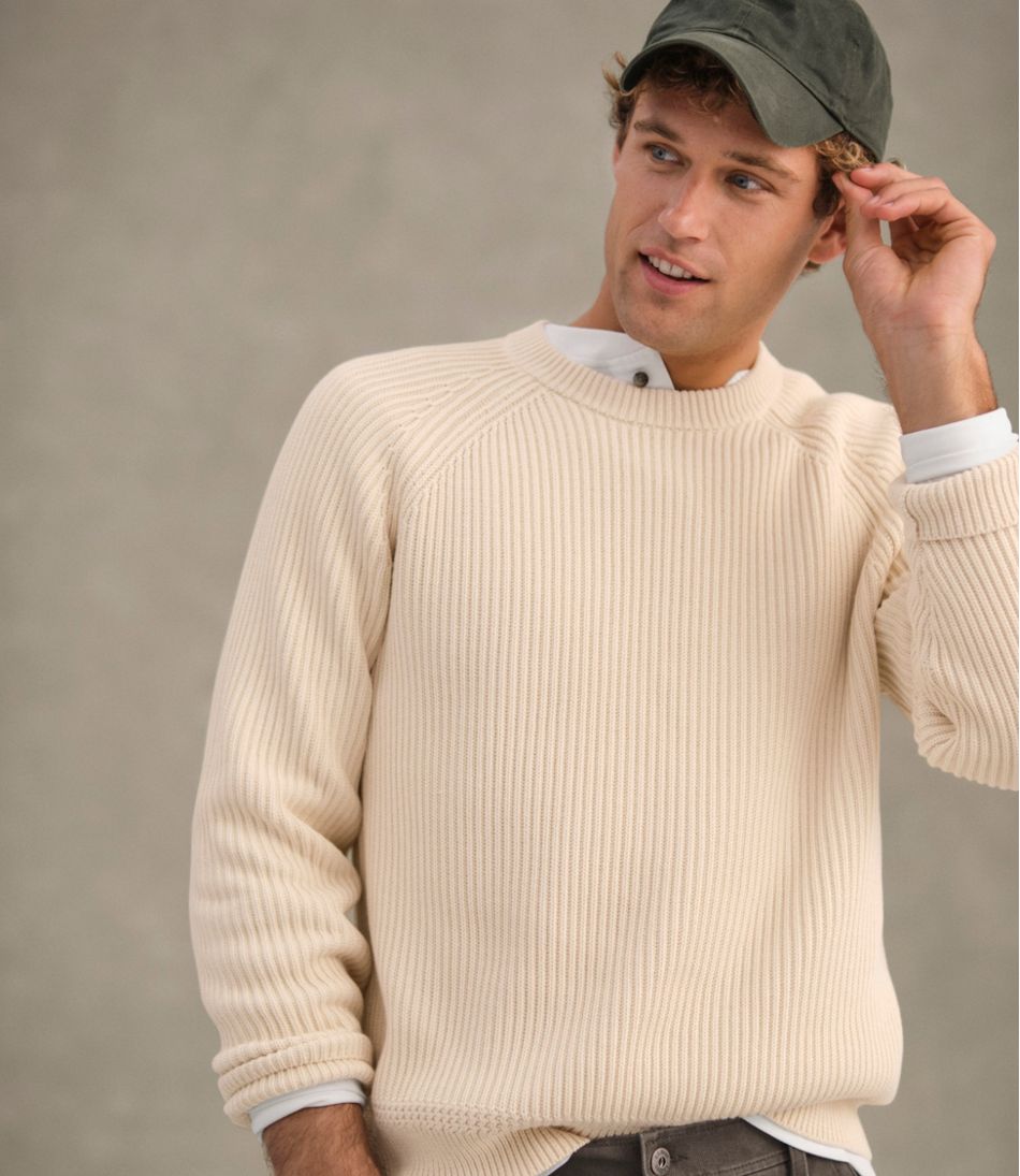 Men's Mariner Rib Crew Sweater | L.L.Bean