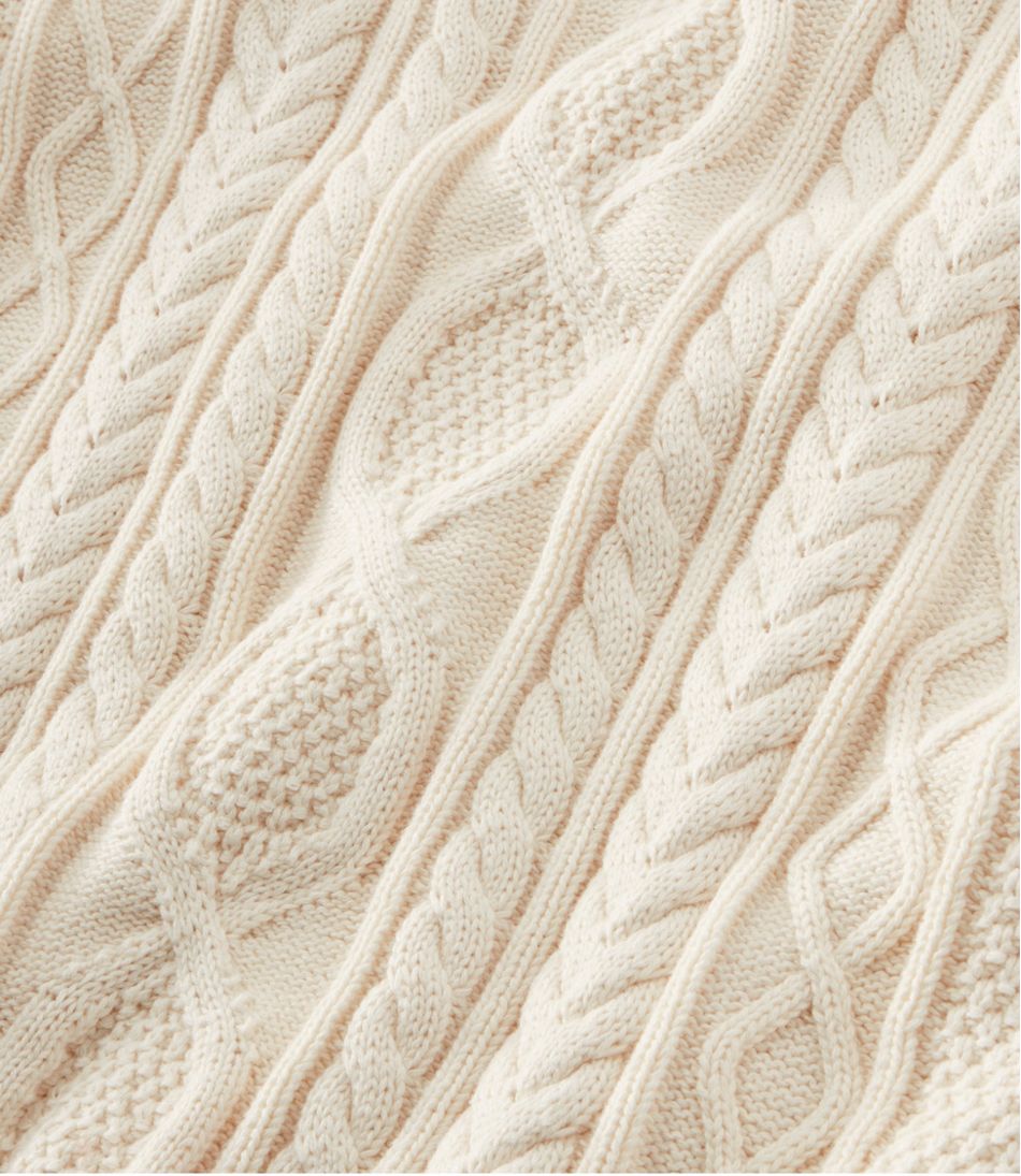 Men's Bean's Heritage Soft Cotton Fisherman Sweater, Crewneck | L.L.Bean
