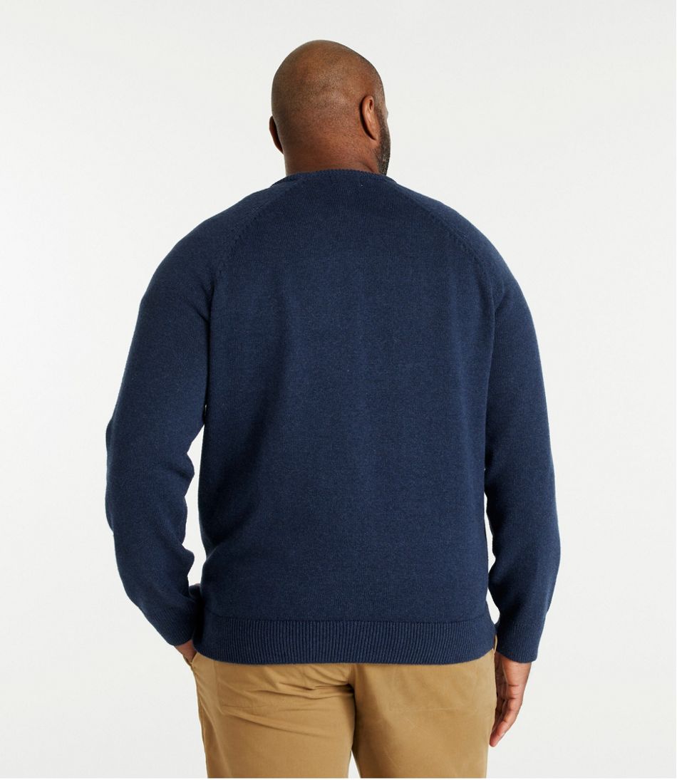 Men's Wicked Soft Cotton/Cashmere Sweater, Crewneck | L.L.Bean