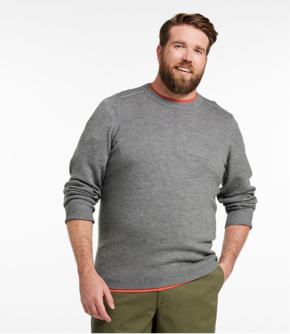 Men's Essential Merino Sweater, Crewneck | L.L.Bean