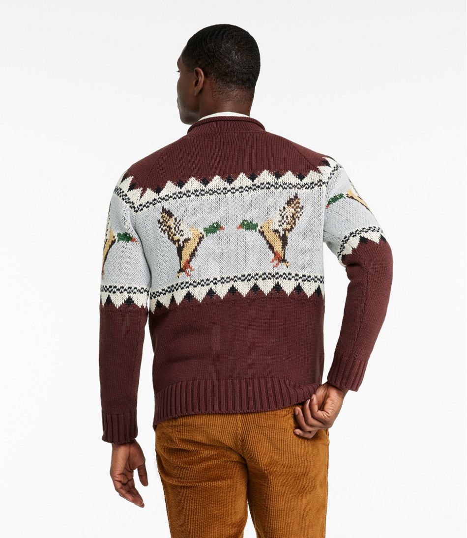 Men's Signature Organic Cotton Rollneck Sweater, Fair Isle | L.L.Bean