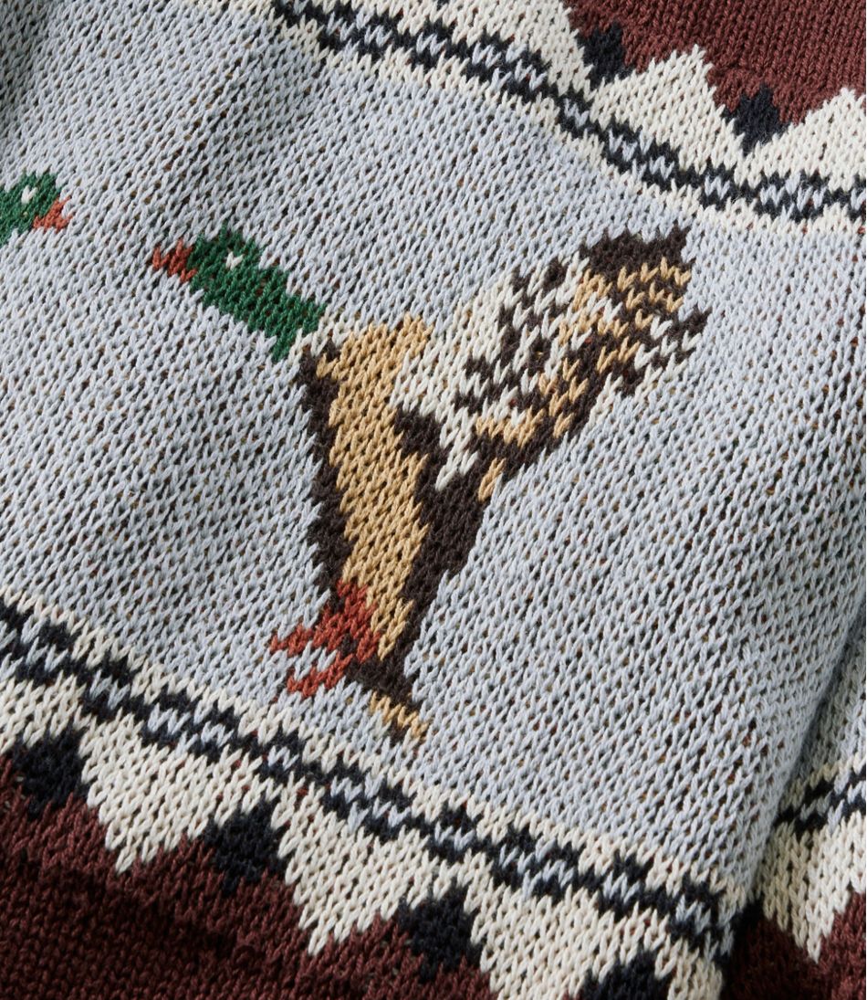 Men's Signature Organic Cotton Rollneck Sweater, Fair Isle | L.L.Bean