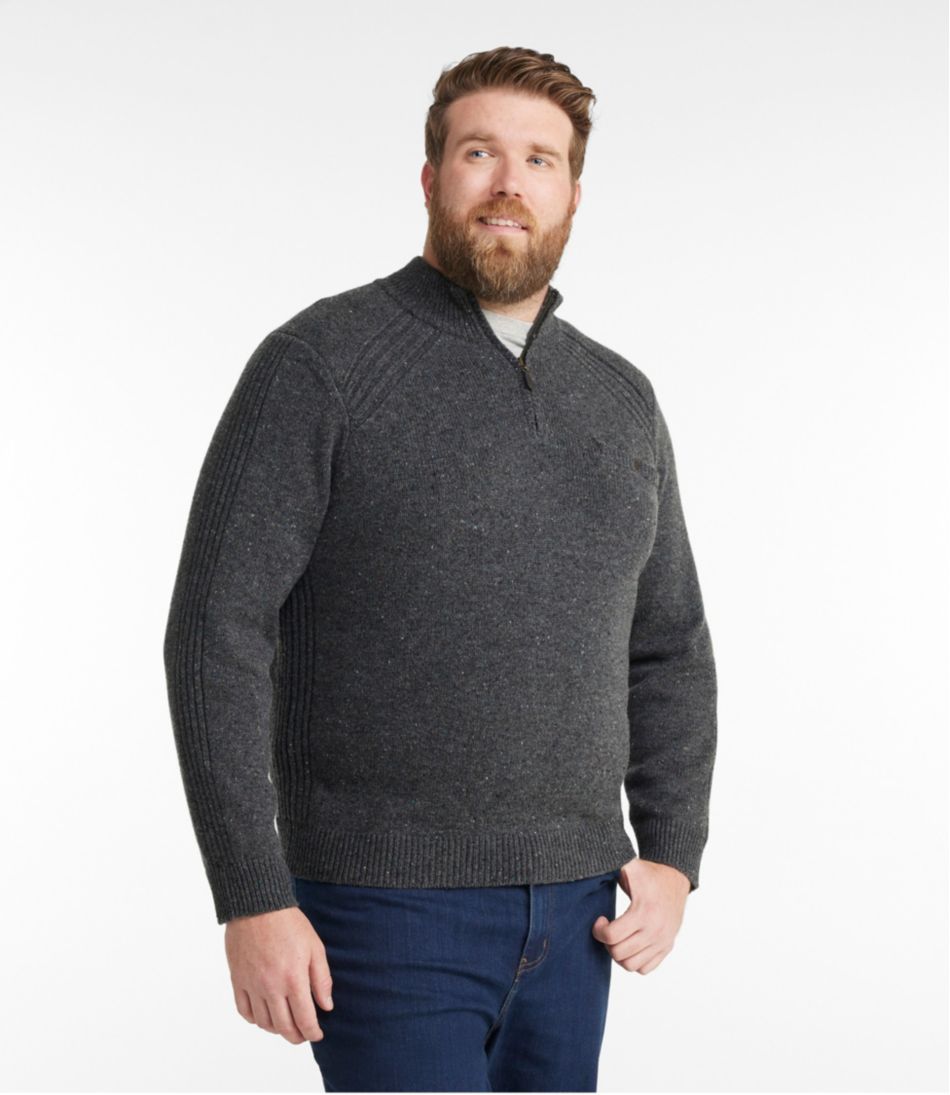 Men's Rangeley Merino Sweater, Quarter-Zip | L.L.Bean
