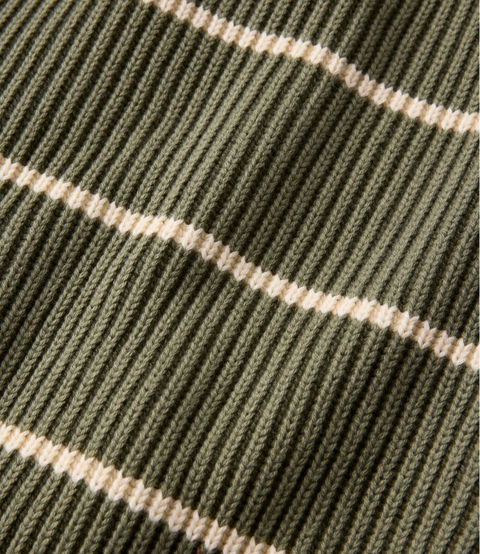 Men's Mariner Rib Crew Sweater, Stripe | L.L.Bean