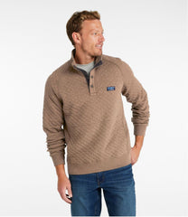 Men's Quilted Sweatshirt, Mockneck | L.L.Bean