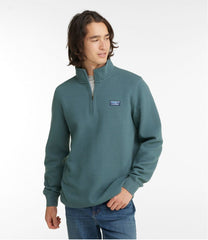 Men's Lakewashed Double-Knit Quarter-Zip Pullover | L.L.Bean
