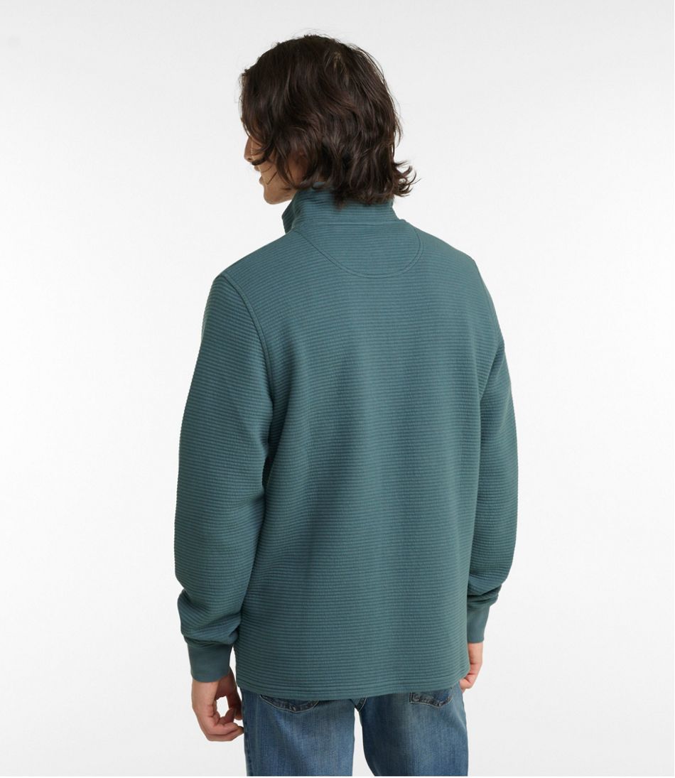 Men's Lakewashed Double-Knit Quarter-Zip Pullover | L.L.Bean