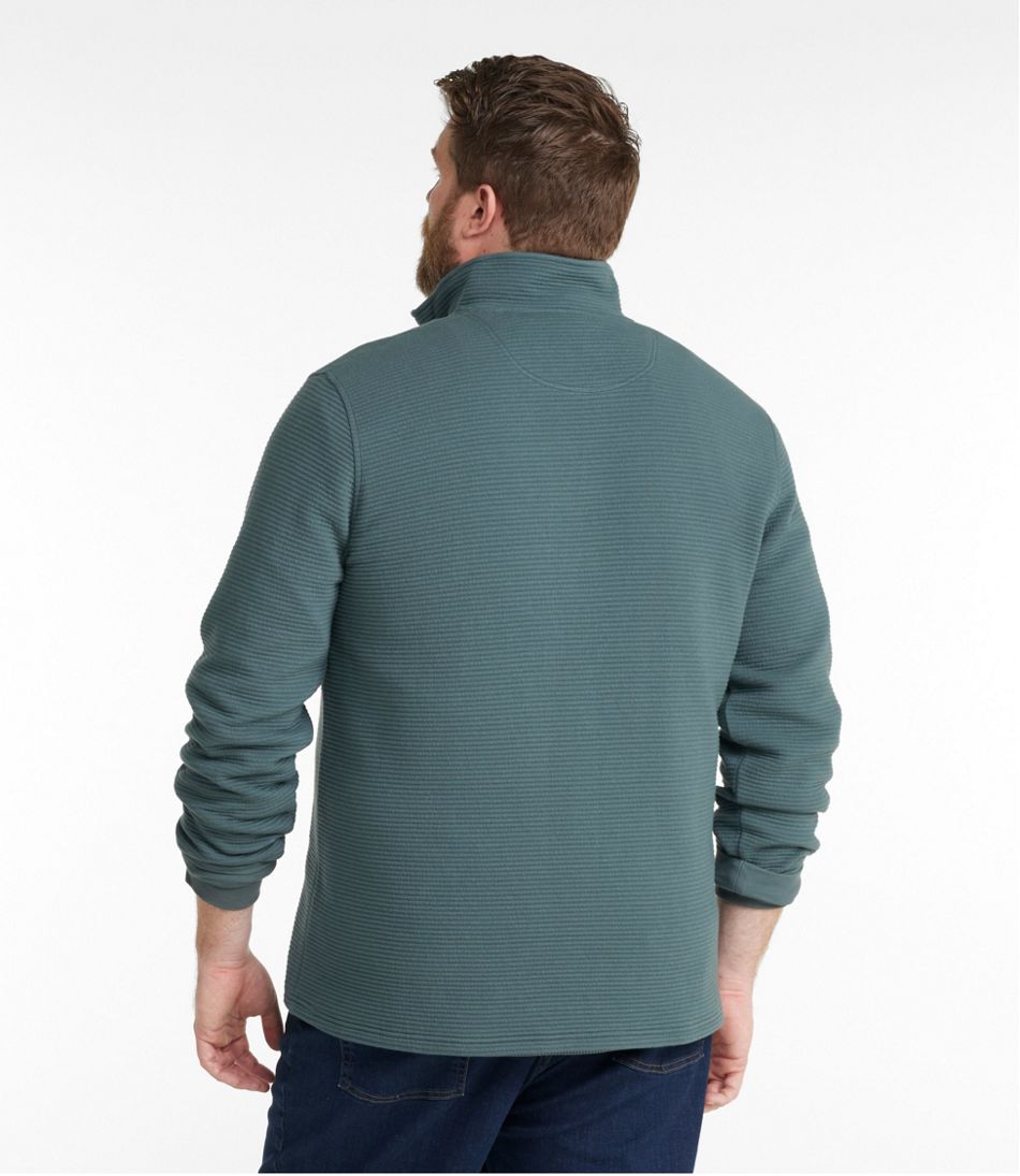 Men's Lakewashed Double-Knit Quarter-Zip Pullover | L.L.Bean