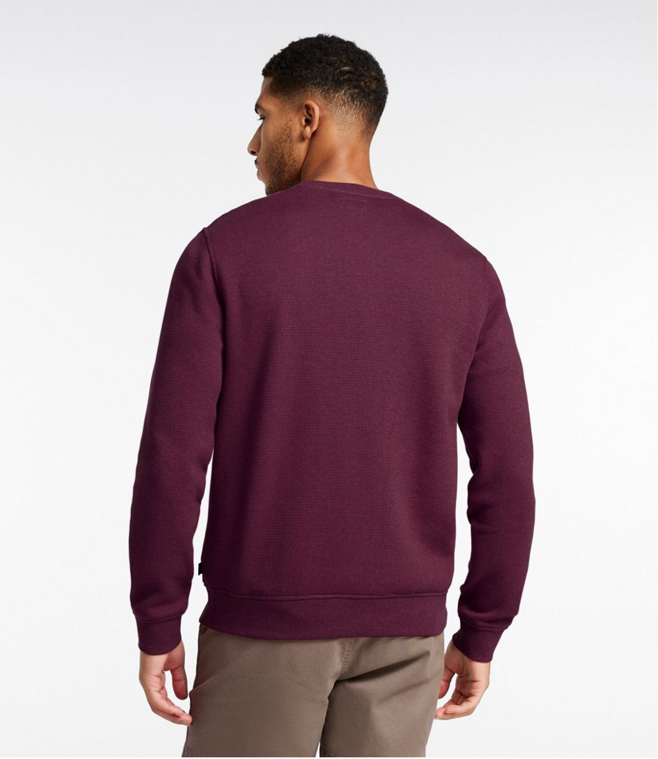 Men's All Seasons Textured Sweats, Crewneck | L.L.Bean