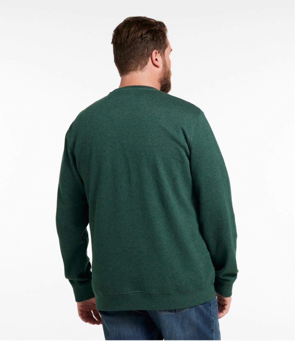 Men's All Seasons Textured Sweats, Crewneck | L.L.Bean