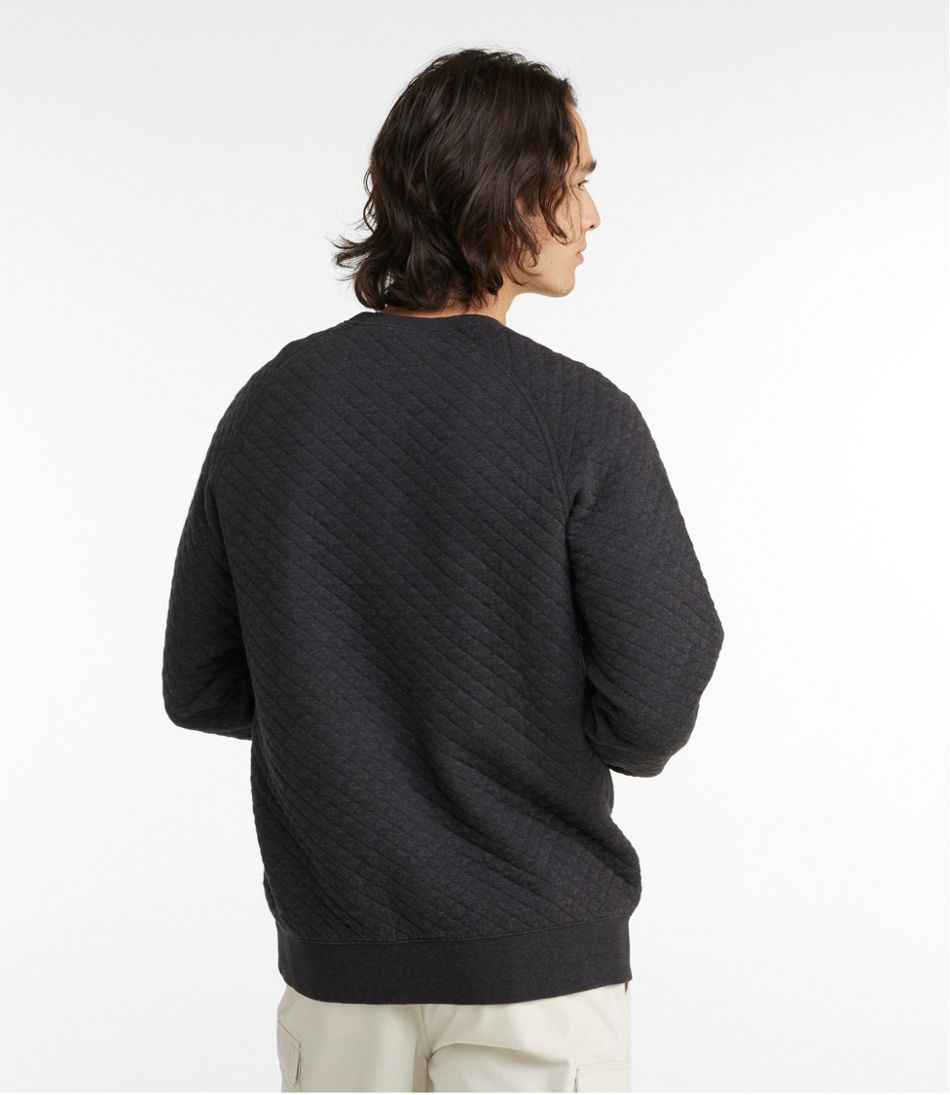 Men's Quilted Sweatshirt, Crewneck | L.L.Bean