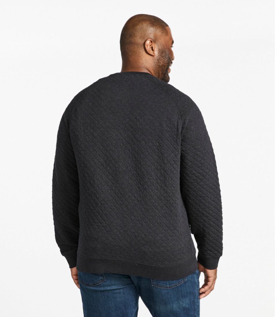 Men's Quilted Sweatshirt, Crewneck | L.L.Bean