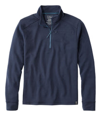 Men's VentureStretch Ottoman-Rib Pullover, Quarter-Zip | L.L.Bean
