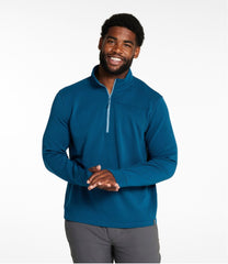 Men's VentureStretch Ottoman-Rib Pullover, Quarter-Zip | L.L.Bean